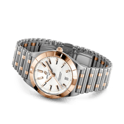  Shop Authentic Breitling Chronomat B02 18K Red Gold White Dial Two Tone Steel Strap Watch for Men - U77310101A2U1 - Luxxuri