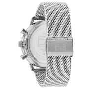  Shop Authentic Tommy Hilfiger Legend Chronograph Green Dial Silver Mesh Bracelet Watch For Men - 1710567 - Luxxuri