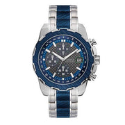  Shop Authentic Guess Octane Chronograph Blue Dial Two Tone Steel Strap Watch for Men - W1046G2 - Luxxuri