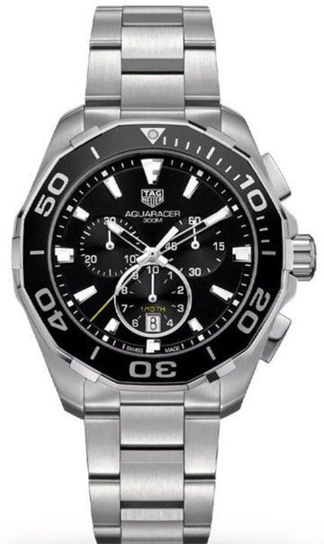  Shop Authentic Tag Heuer Aquaracer Black Dial Watch for Men - CAY111A.BA0927 - Luxxuri