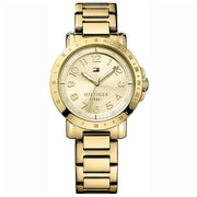  Shop Authentic Tommy Hilfiger Bella Gold Dial Gold Steel Strap Watch for Women - 1781395 - Luxxuri