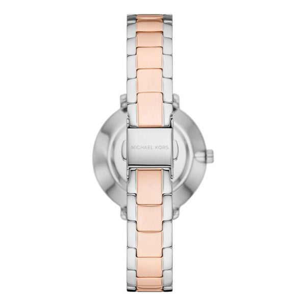  Shop Authentic Michael Kors Pyper Quartz Mother of Pearl White Dial Two Tone Steel Strap Watch For Women - MK1066 - Luxxuri