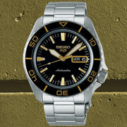  Shop Authentic Seiko 5 Sport Automatic SKX Series Black Dial Silver Steel Strap Watch for Men - SRPK99K1 - Luxxuri