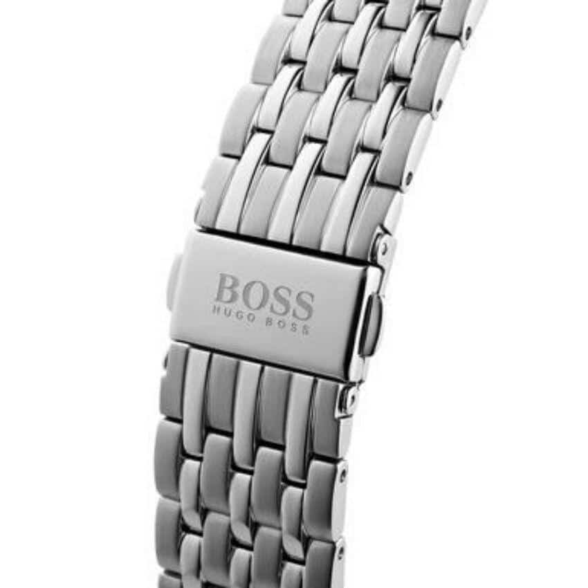  Shop Authentic Hugo Boss Corporal Black Dial Silver Mesh Bracelet Watch for Men - 1513641 - Luxxuri