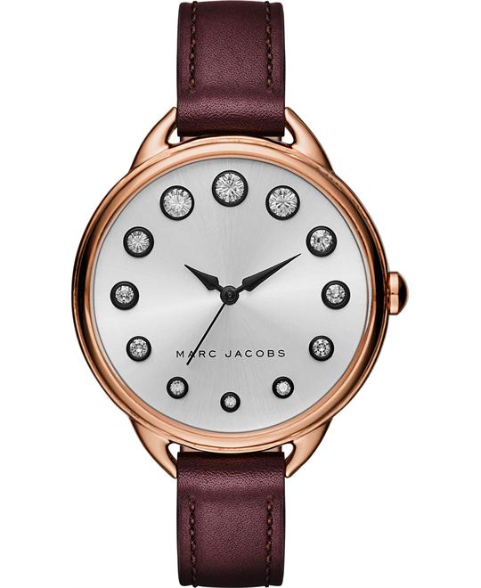  Shop Authentic Marc Jacobs Betty White Dial Brown Leather Strap Watch for Women - MJ1481 - Luxxuri