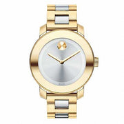  Shop Authentic Movado Bold Silver Dial Two Tone Steel Strap Watch for Women - 3600129 - Luxxuri