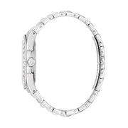  Shop Authentic Bulova Phantom Baguette Crystal Blue Dial Silver Steel Strap Watch for Men - 96A254 - Luxxuri