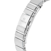  Shop Authentic Omega Constellation Manhattan Quartz Diamonds Blue Dial Silver Steel Strap Watch for Women - 131.10.25.60.53.001 - Luxxuri