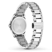  Shop Authentic Gucci G Timeless Silver Dial Silver Steel Strap Watch For Women - YA126523 - Luxxuri