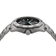  Shop Authentic Tag Heuer Aquaracer Professional 200 Solargraph Quartz Black Dial Silver Steel Strap Watch for Men - WBP1180.BF0000 - Luxxuri