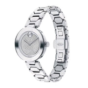  Shop Authentic Movado Bold Silver Dial Silver Steel Strap Watch For Women - 3600567 - Luxxuri