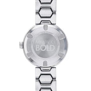  Shop Authentic Movado Bold Silver Dial Silver Steel Strap Watch For Women - 3600567 - Luxxuri