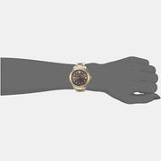  Shop Authentic Versace Hellenyium Brown Dial Two Tone Steel Strap Watch for Women - V12040015 - Luxxuri