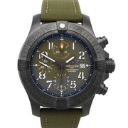  Shop Authentic Breitling Avenger Chronograph 45mm Green Dial Green Nylon Strap Watch for Men - V13317101L1X1 - Luxxuri