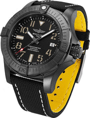  Shop Authentic Breitling Avenger Automatic 45 Seawolf Night Mission Black Dial Black Nylon Strap Watch for Men - V17319101B1X1 - Luxxuri