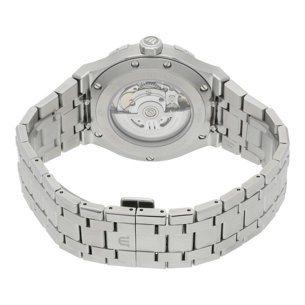  Shop Authentic Maurice Lacroix Aikon Automatic Blue Dial Silver Steel Strap Watch For Men - AI6008-SS002-430-1 - Luxxuri