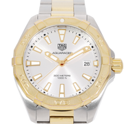  Shop Authentic Tag Heuer Aquaracer Silver Dial Two Tone Steel Strap Watch for Women - WBD1120.BB0930 - Luxxuri