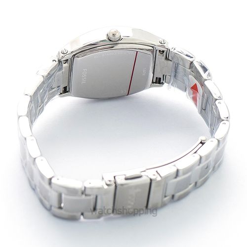  Shop Authentic Fossil Wallace Designer Silver Dial Silver Steel Strap Watch for Women - ES3057 - Luxxuri