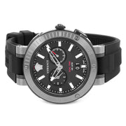  Shop Authentic Versace V Extreme Chronograph Black Tone Dial Black Rubber Strap Watch for Men - VCN020017 - Luxxuri