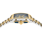  Shop Authentic Versace Dominus Chronograph Blue Dial Two Tone Steel Strap Watch For Men - VE6H00723 - Luxxuri