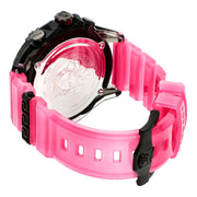  Shop Authentic Versace Icon Active Chronograph Quartz Black Dial Pink Rubber Strap Watch For Men - VEZ700221 - Luxxuri