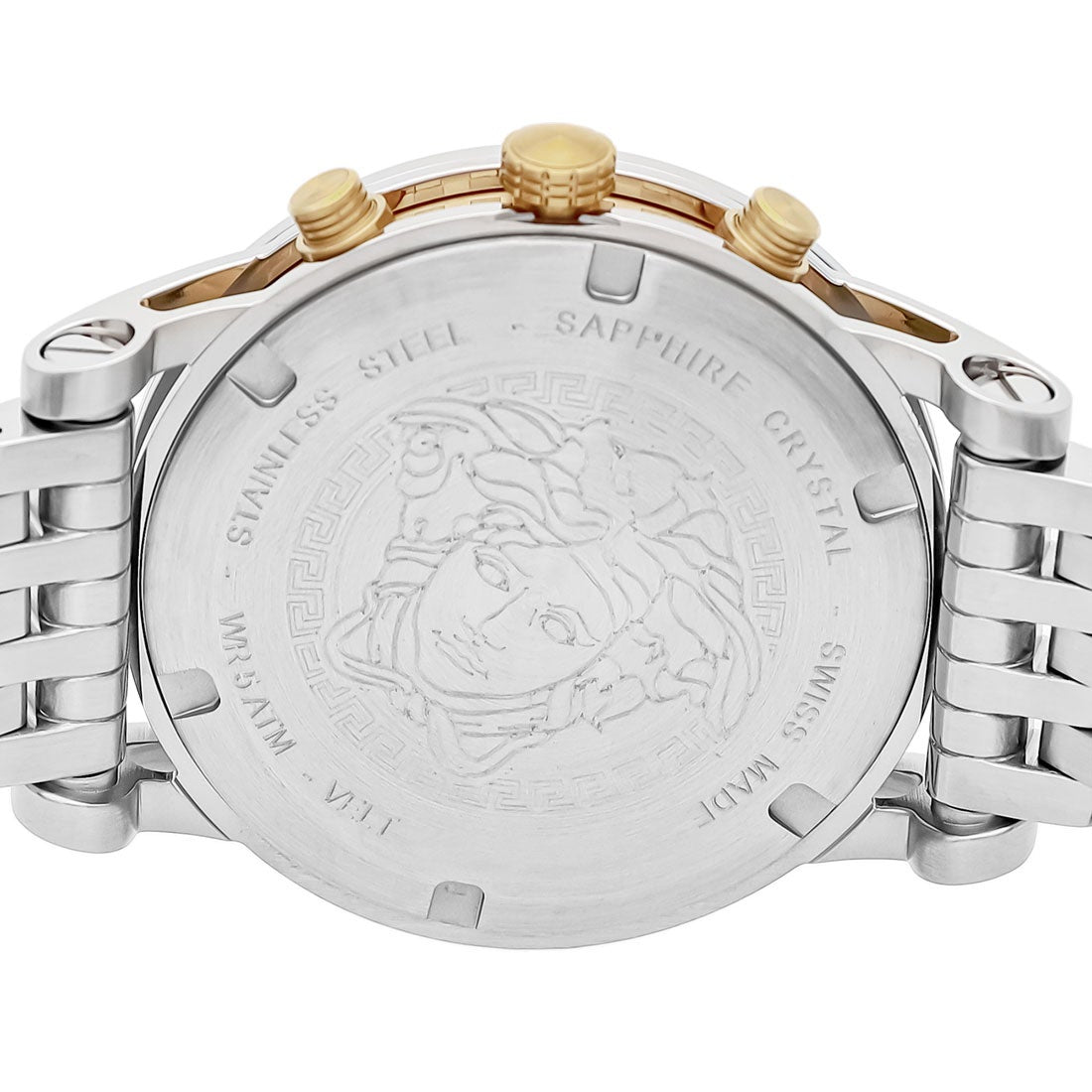  Shop Authentic Versace Sport Tech Chronograph Blue Dial Silver Steel Strap Watch for Men - VELT00219 - Luxxuri