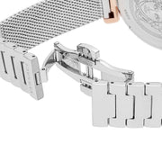  Shop Authentic Versace Palazzo Empire Silver Dial Silver Mesh Bracelet Watch for Women - VEDV00419 - Luxxuri