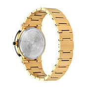  Shop Authentic Versace Greca Moonphase Quartz Black Dial Gold Steel Strap Watch for Men - VE7G00323 - Luxxuri