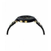  Shop Authentic Versace V-Race Analog Quartz Black Dial Two Tone Steel Strap Watch For Men - VEBV00619 - Luxxuri