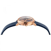  Shop Authentic Versace Virtus Quartz Blue Dial Blue Leather Strap Watch for Women - VEHC00419 - Luxxuri