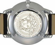  Shop Authentic Versace V Urban Black Dial Black Leather Strap Watch for Men - VELQ00119 - Luxxuri