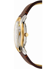  Shop Authentic Versace V-Urban Quartz Grey Dial Brown Leather Strap Watch for Men - VELQ00219 - Luxxuri
