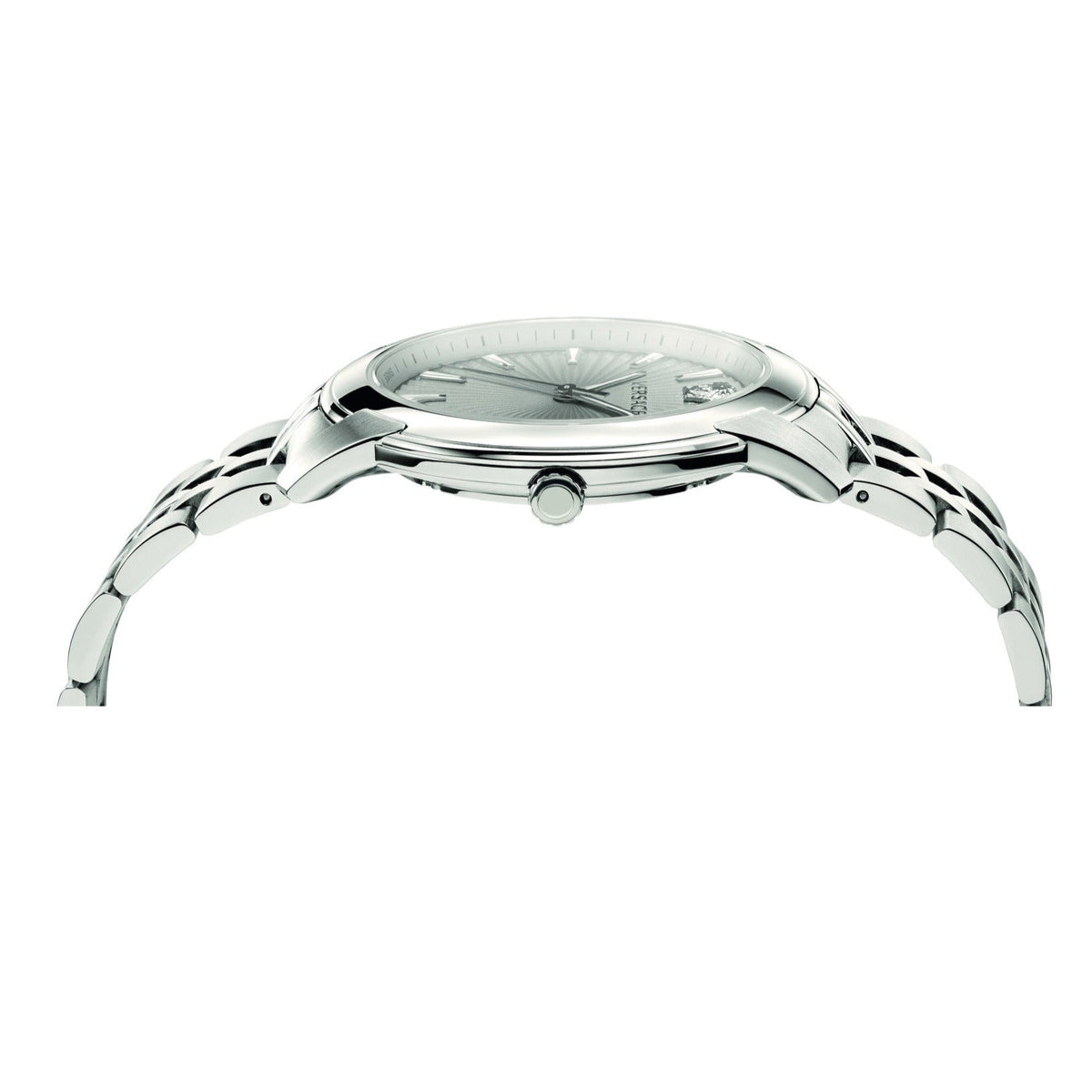  Shop Authentic Versace V-Urban Light Blue Dial Silver Steel Strap Watch for Men - VELQ00419 - Luxxuri