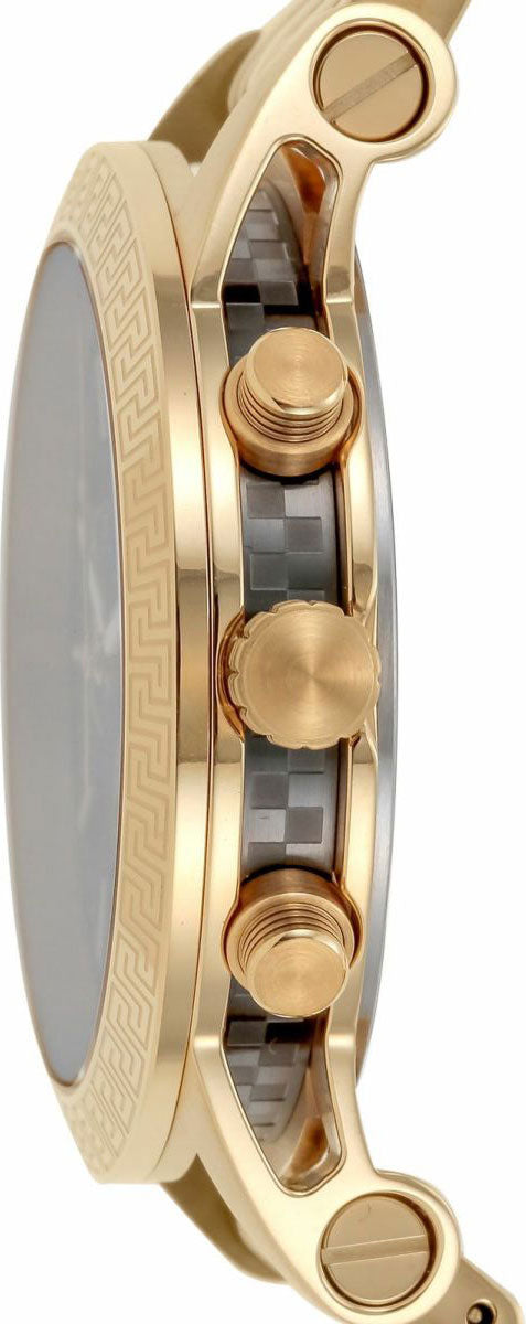  Shop Authentic Versace Sport Tech Chronograph Black Dial Gold Steel Strap Watch for Men - VELT00419 - Luxxuri