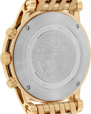  Shop Authentic Versace Sport Tech Chronograph Black Dial Gold Steel Strap Watch for Men - VELT00419 - Luxxuri