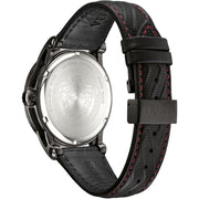  Shop Authentic Versace Palazzo Empire Black Dial Black Leather Strap Watch for Men - VERD00218 - Luxxuri