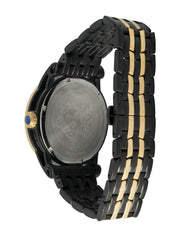  Shop Authentic Versace Palazzo Empire Black Dial Two Tone Steel Strap Watch for Men - VERD00618 - Luxxuri