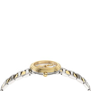 Shop Authentic Versace Virtus Quartz White Dial Two Tone Steel Strap Watch For Women - VET300721 - Luxxuri