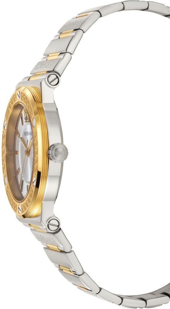  Shop Authentic Versace Hellenyium Green Dial Two Tone Steel Strap Watch for Women - VEVH00620 - Luxxuri
