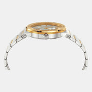  Shop Authentic Versace Greca Silver Dial Two Tone Steel Strap Watch for Men - VEVI00320 - Luxxuri