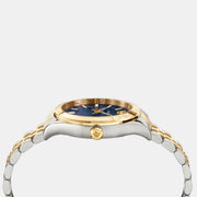  Shop Authentic Versace Hellenyium Quartz Blue Dial Two Tone Steel Strap Watch For Men - VEVK00520 - Luxxuri