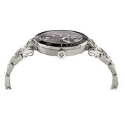  Shop Authentic Versace Greca Sport Quartz Black Dial Silver Steel Strap Watch For Men - VEZ300321 - Luxxuri