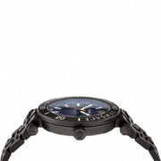  Shop Authentic Versace Greca Sport Quartz Black Dial Black Steel Strap Watch For Men - VEZ300621 - Luxxuri
