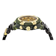  Shop Authentic Versace Icon Active Chronograph Gold Dial Black Silicone Strap Watch For Men - VEZ700321 - Luxxuri