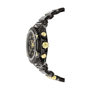  Shop Authentic Versace Icon Active Chronograph Black Dial Black Steel Strap Watch for Men - VEZ700421 - Luxxuri