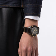  Shop Authentic Versace Icon Active Chronograph Black Dial Black Steel Strap Watch for Men - VEZ700421 - Luxxuri