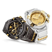  Shop Authentic Versace Icon Active Chronograph Black Dial Black Steel Strap Watch for Men - VEZ700421 - Luxxuri