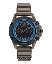  Shop Authentic Versace Icon Active Chronograph Quartz Black Dial Black Steel Strap Watch For Men - VEZ701022 - Luxxuri