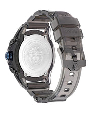  Shop Authentic Versace icon Active Chronograph Black Dial Black Silicone Strap Watch For Men - VEZ700622 - Luxxuri