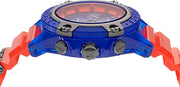  Shop Authentic Versace Icon Active Chronograph Quartz Blue Dial Orange Rubber Strap Watch For Men - VEZ700922 - Luxxuri